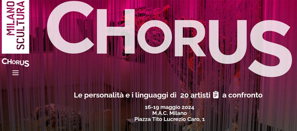 ll M.A.C. Musica Arte e Cultura ospita a Milano dal 16 al 19 maggio la seconda edizione della mostra – evento CHORUS organizzata da Ilaria Centola e curata da Valerio Dehò.