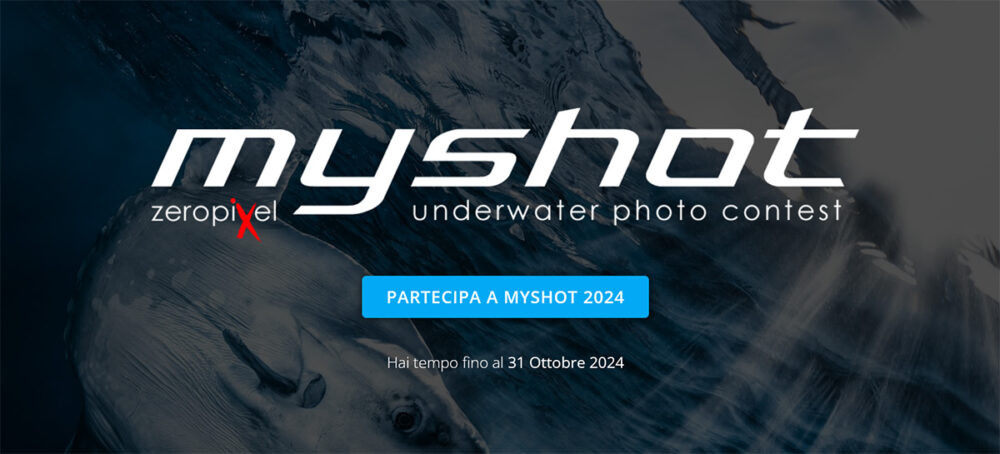 Sono aperte fino al 31 ottobre le iscrizioni a «MyShot underwater photo contest 2024», il concorso dedicato agli appassionati di fotografia subacquea organizzato sin dal 2005 da Zero Pixel.