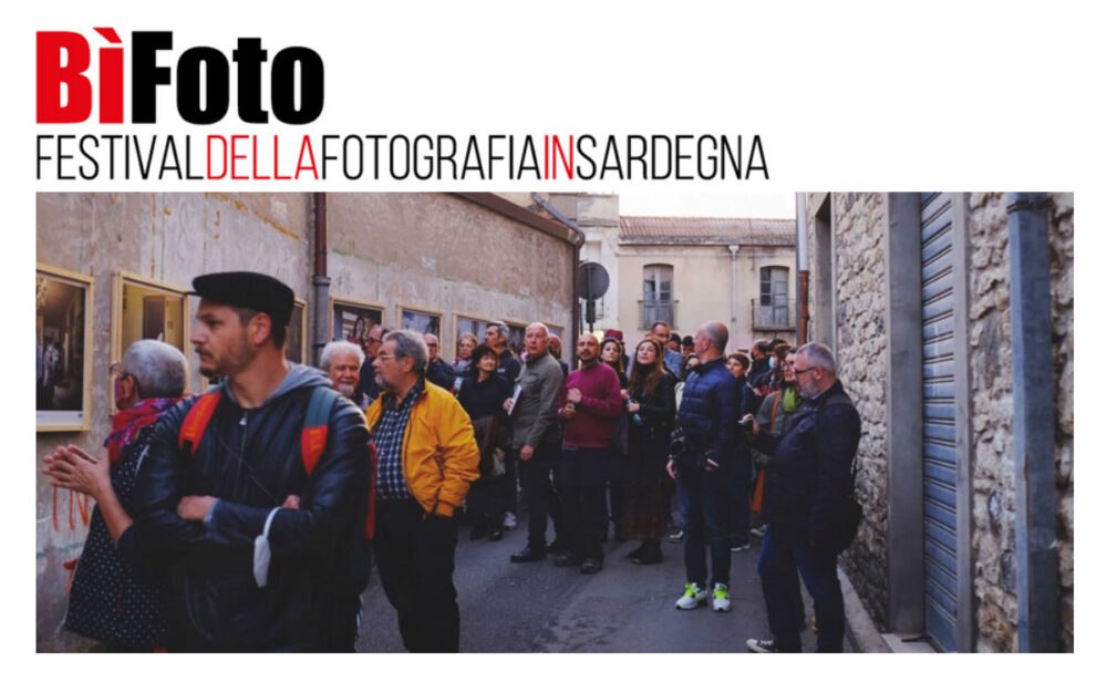 XIV edizione del BìFotoFest - Festival Internazionale della Fotografia in Sardegna! Sarà un'edizione ricchissima, incentrata sul tema di quest'anno: "Society", dal brano omonimo del musicista e cantautore statunitense Eddie Vedder. Inaugurazione: sabato 19 ottobre 2024