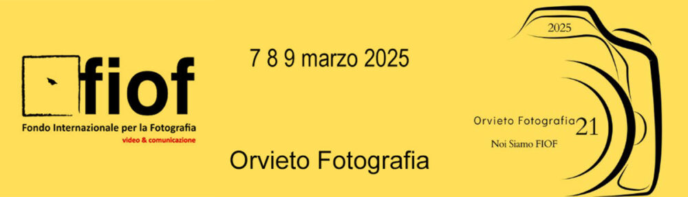 Dal 7 al 9 marzo 2025, Orvieto ospiterà la 21ª edizione di "Orvieto Fotografia", il Festival Internazionale della Fotografia, Video e Comunicazione Visiva.